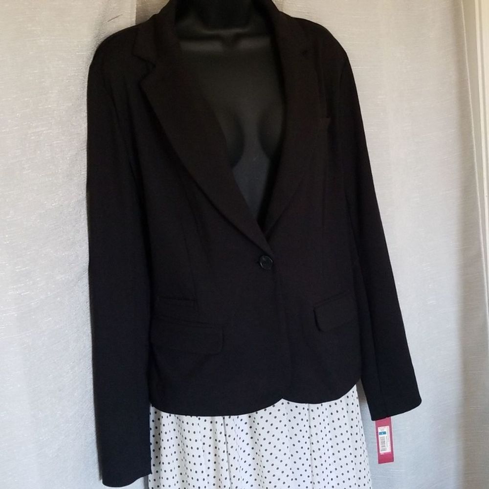 Merona black blazer/jacket nwt